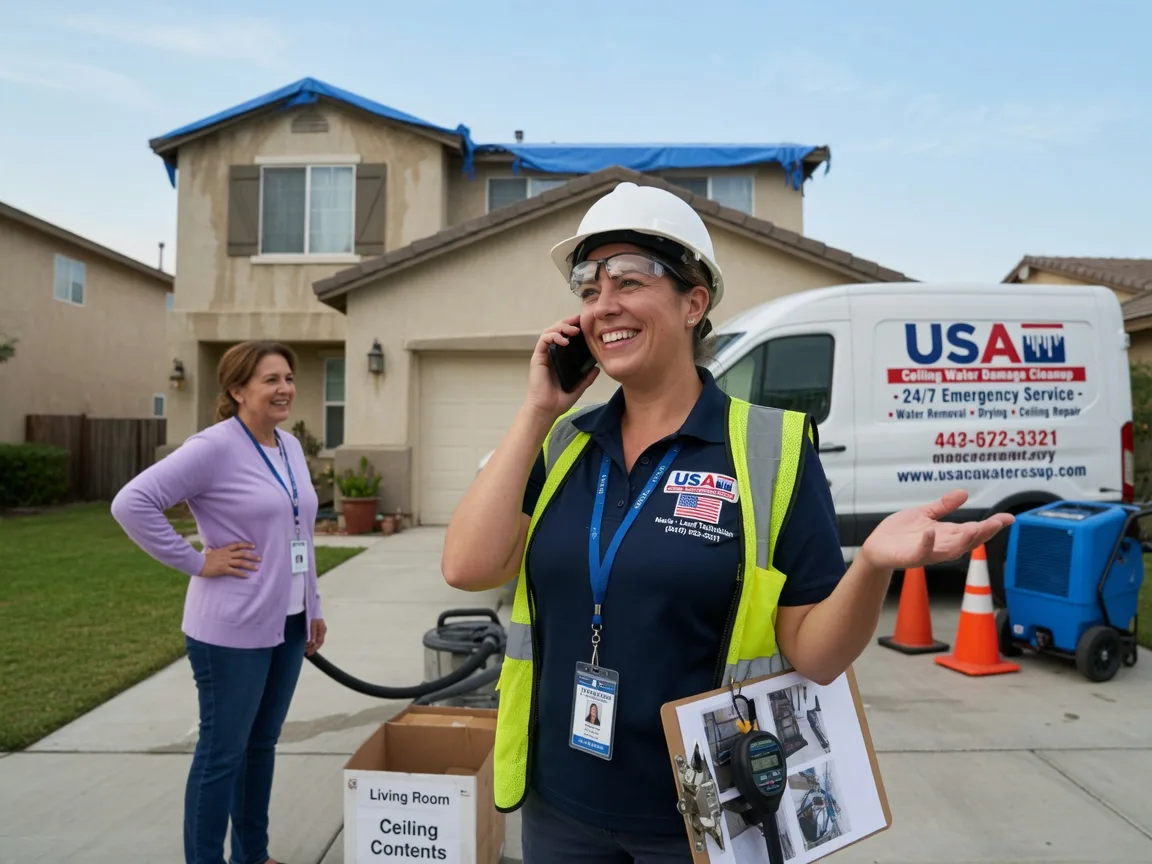 Ceiling Water Damage Restoration Oakville, CA FAQs